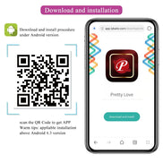 PRETTY LOVE - LEVIATHAN APP CONTROLLED Sensory Device PURPLE
