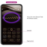 PRETTY LOVE - LEVIATHAN APP CONTROLLED Sensory Device PURPLE