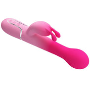 PRETTY LOVE - DEJON 3 IN 1 MULTIFUNCTION RABBIT Sensory Device PINK