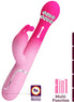 PRETTY LOVE - DEJON 3 IN 1 MULTIFUNCTION RABBIT Sensory Device PINK