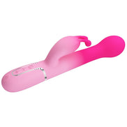 PRETTY LOVE - DEJON 3 IN 1 MULTIFUNCTION RABBIT Sensory Device PINK