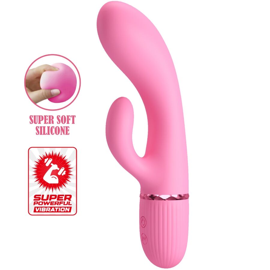 PRETTY LOVE - MARSKI RABBIT Sensory Device & G-SPOT PINK