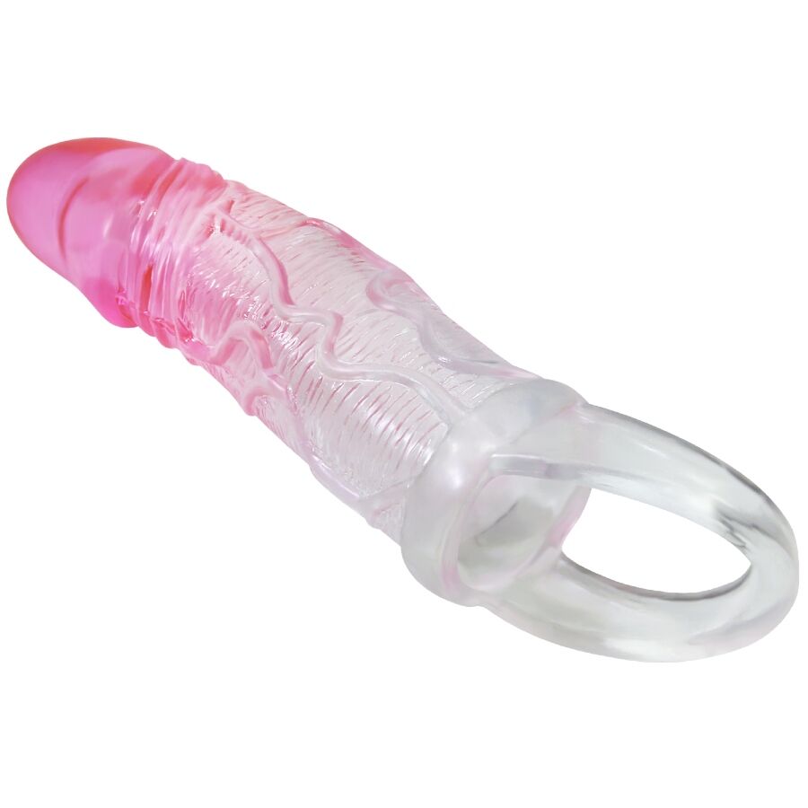 PRETTY LOVE - ODES REALISTISCHE 2 CM VERGRÖSSERUNGSHÜLLE FÜR PENIS PINK