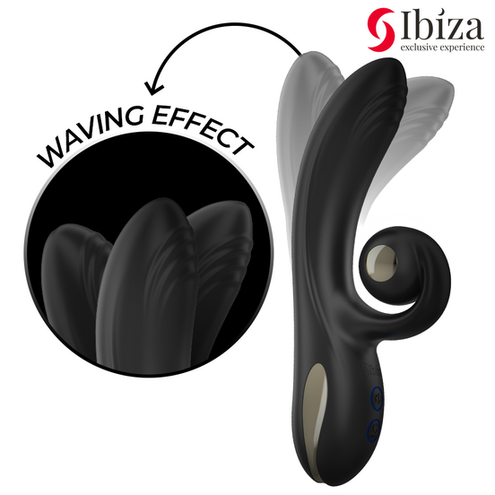 IBIZA - TWISTER Sensory Device WITH CURVE STIMULATOR AND VIBRO-ROTATION