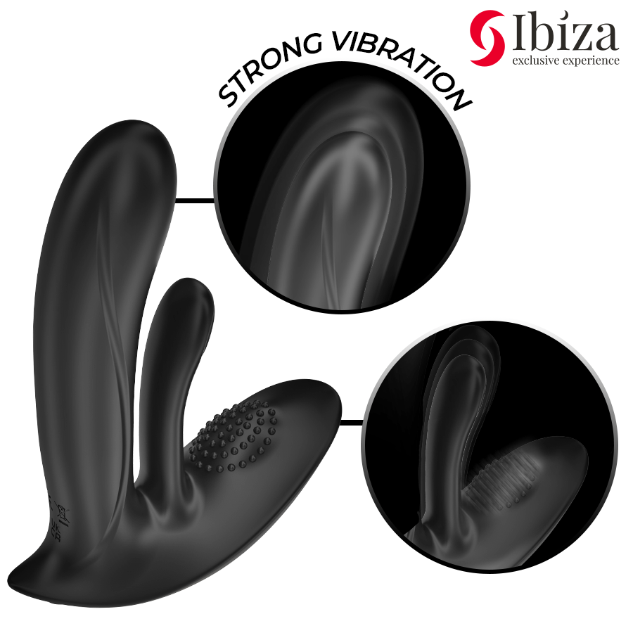 IBIZA - WEARABLE Sensory Device WITH G-SPOT AND CLITORIS STIMULATION WITH REMOTE CONTROL