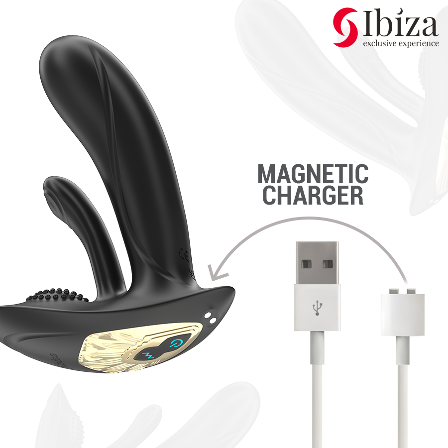 IBIZA - WEARABLE Sensory Device WITH G-SPOT AND CLITORIS STIMULATION WITH REMOTE CONTROL