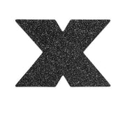BIJOUX - INDISCRETS FLASH CROSS BLACK NIPPELCOVER