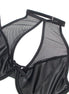 SUBBLIME - 957582 LEDER-BH UND ROCK-SET SCHWARZ S/M