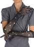 SUBBLIME - 957469SHINE TRANSPARENTE HANDSCHUHE SCHWARZ S/M