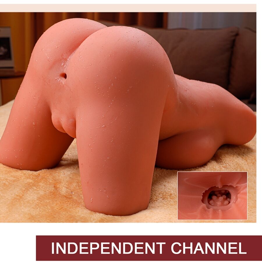 XISE - MIAH LADY BOY FRAUENOBERKÖRPER MIT Wellness-Gerät MIT VIBRATION UND STOSSFUNKTION 55 CM