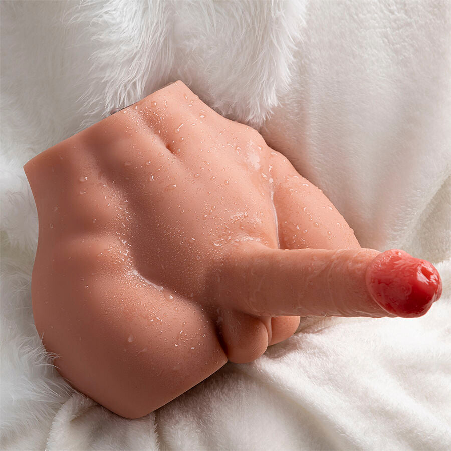 XISE - PEEL Wellness Device ASS REALISTIC Wellness Device MASTURBATOR FRONT POSITION WITH THRUSTING 17.5 CM