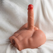 XISE - PEEL Wellness Device ASS REALISTIC Wellness Device MASTURBATOR FRONT POSITION WITH THRUSTING 17.5 CM