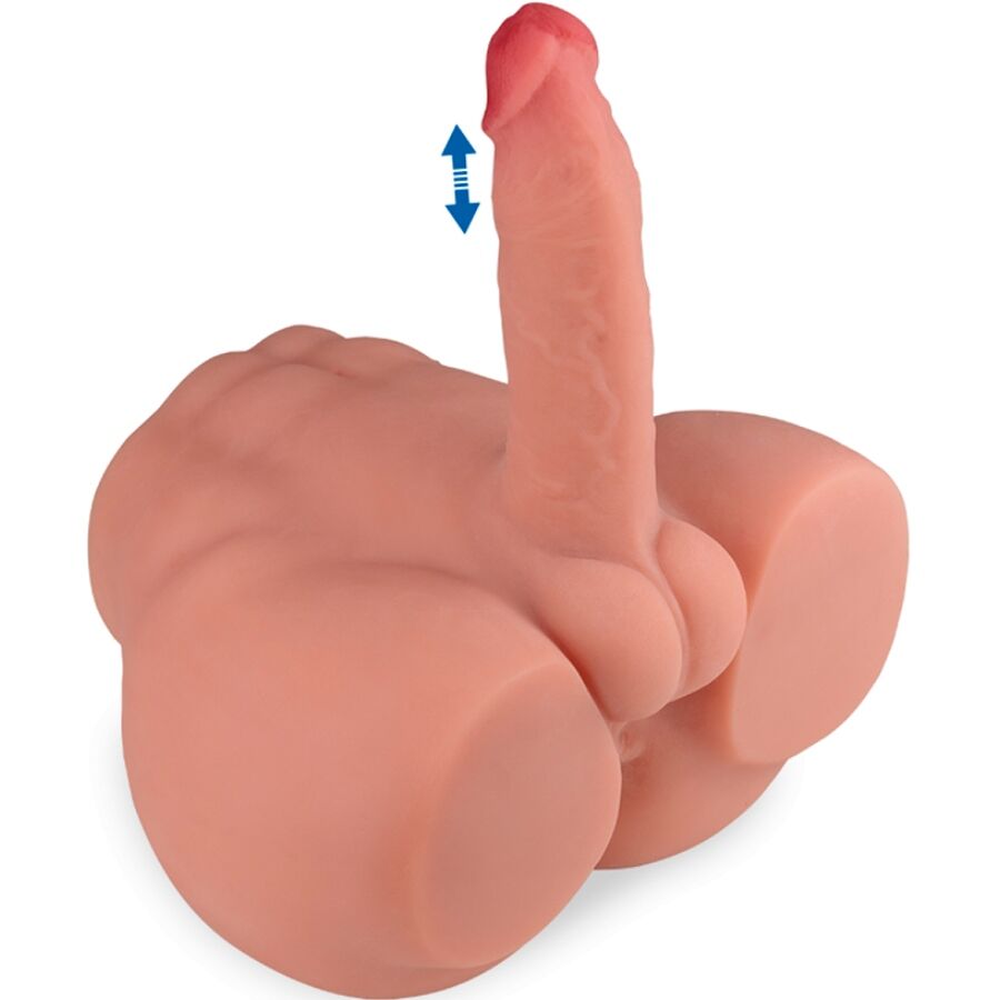XISE - FREDERICO MASTURBADOR REALISTIC Wellness Device FRONT POSITION WITH THRUSTING 15 CM