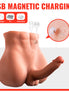 XISE - BERTLETT Wellness Device ASS REALISTIC Wellness Device AND ANUS MASTURBATOR FRONT POSITION WITH THRUSTING 18 CM