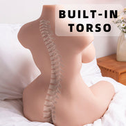XISE - TIDY FEMALE REALISTISCHER TORSO MIT SCHUBFUNKTION 71 CM