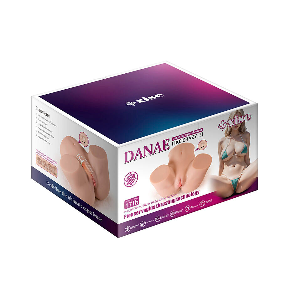 XISE - DANAE REALISTISCHER VAGINA MASTURBATOR MIT MULTI-POSITION VIBRATION