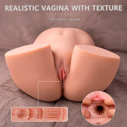 XISE - ETHEL REALISTISCHER VAGINA-MASTURBATOR MIT MULTI-POSITION-VIBRATION