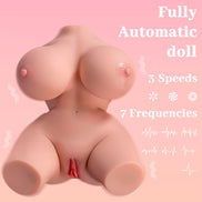 XISE - FRIEDA REALISTISCHER FRAUENOBERKÖRPER MIT VIBRATION 36 CM