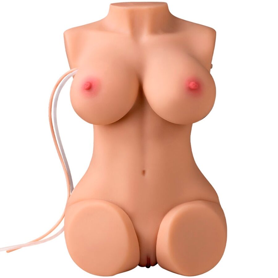 XISE - WENDY SAUGENDER FRAUENOBERKÖRPER MIT VIBRATION UND FERNBEDIENUNG 6 KG