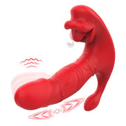 ARMONY - ANAL Sensory Device PANTY C AND G-SPOT STIMULATOR REMOTE CONTROL RED
