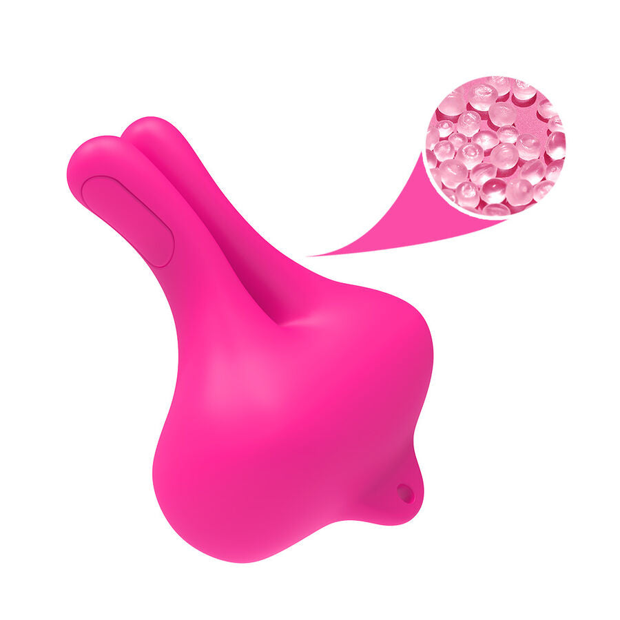 ARMONY - KANINCHENFORM VIBRATION MAGNETISCHE BRUSTWARZENKLEMMEN ROSA