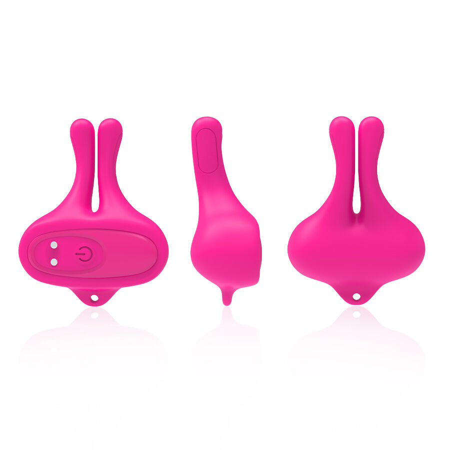 ARMONY - KANINCHENFORM VIBRATION MAGNETISCHE BRUSTWARZENKLEMMEN ROSA
