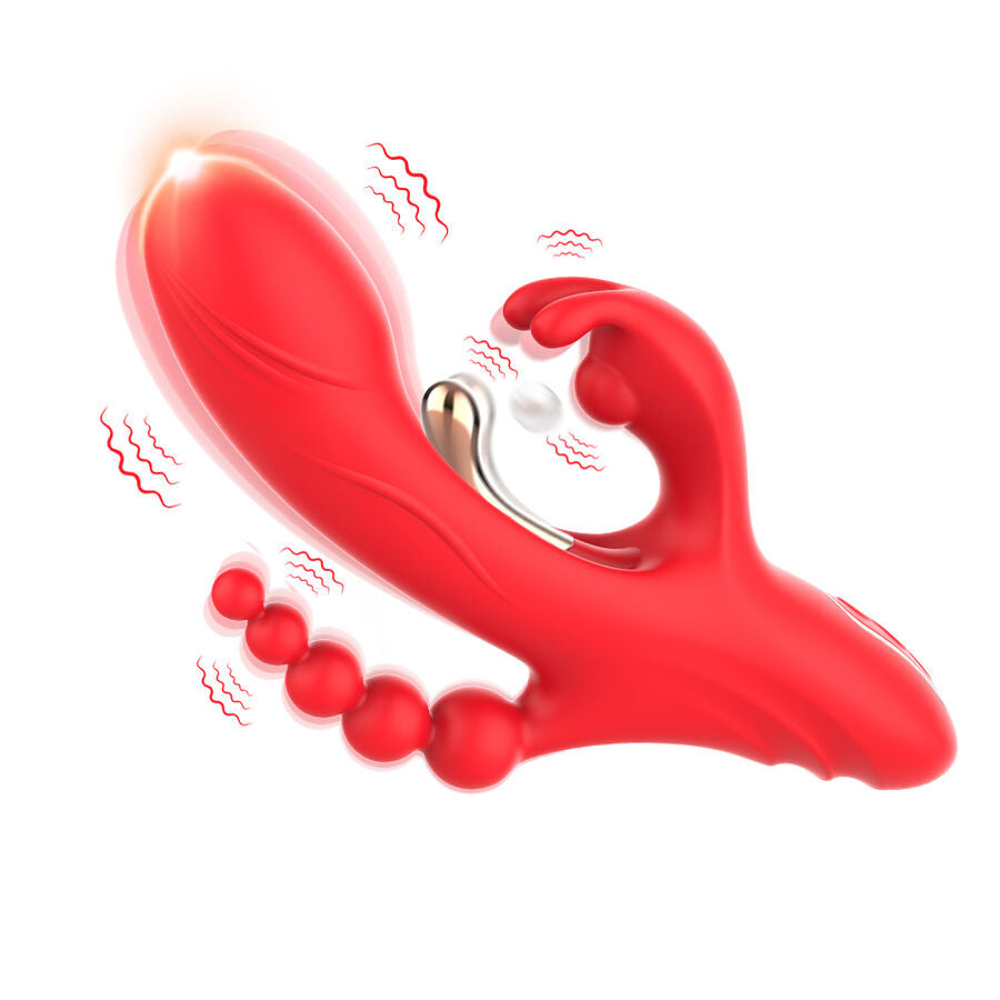 ARMONY - G-SPOT AND CLITORIS STIMULATOR Sensory Device RED