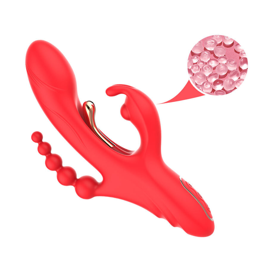 ARMONY - G-SPOT AND CLITORIS STIMULATOR Sensory Device RED