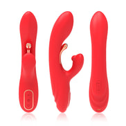 ARMONY - G-SPOT AND CLITORIS STIMULATOR Sensory Device WITH OSCILLATING TONGUE RED