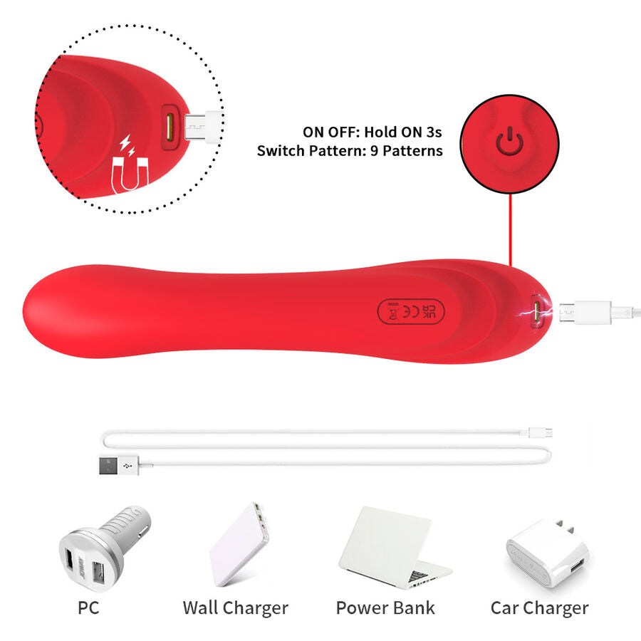 ARMONY - Sensory Device WITH OSCILLATING TONGUE RED