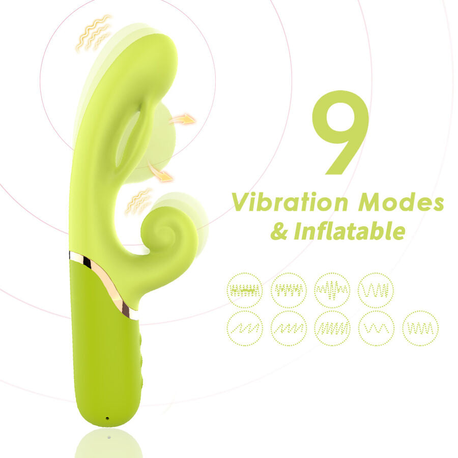 ARMONY - INFLABE POINT A TO STIMULATOR Sensory Device GREEN