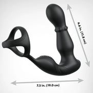 ANAL FANTASY ELITE COLLECTION - VIBRATING ANAL RING AND MASSAGER WITH REMOTE CONTROL