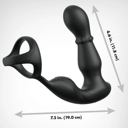 ANAL FANTASY ELITE COLLECTION - VIBRATING ANAL RING AND MASSAGER WITH REMOTE CONTROL
