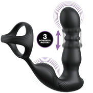 ANAL FANTASY ELITE COLLECTION - VIBRATING ANAL RING AND MASSAGER WITH REMOTE CONTROL