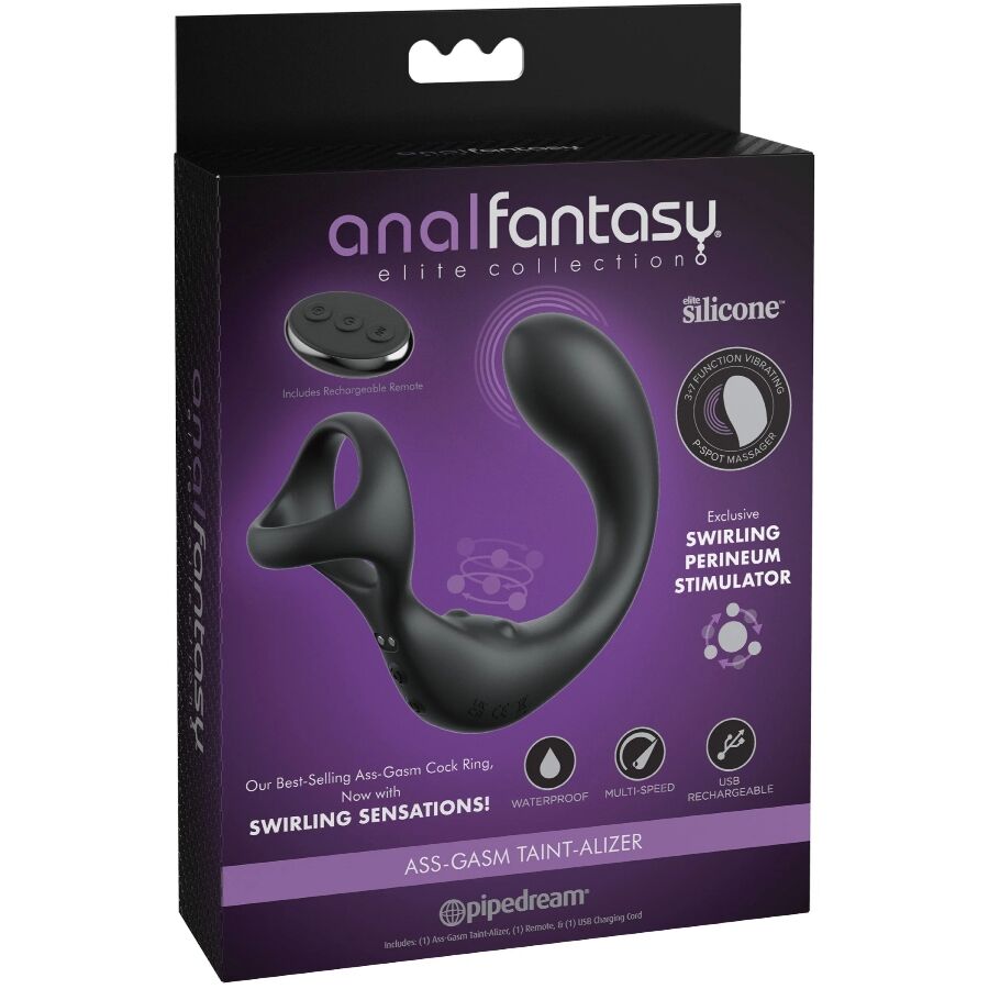ANAL FANTASY ELITE COLLECTION - VIBRIERENDER ANALMASSAGER MIT FERNBEDIENUNG