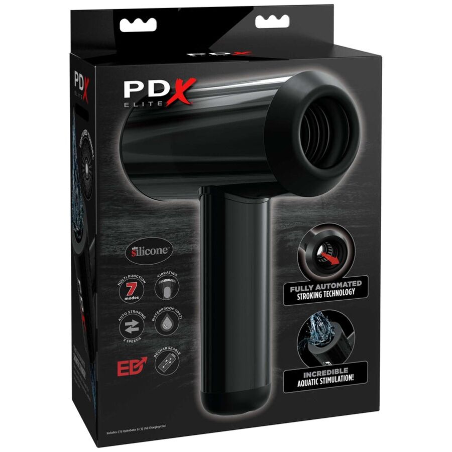 PDX ELITE – DOPPELTER WASSERDICHTER AUTOMATISCHER MASTURBATOR