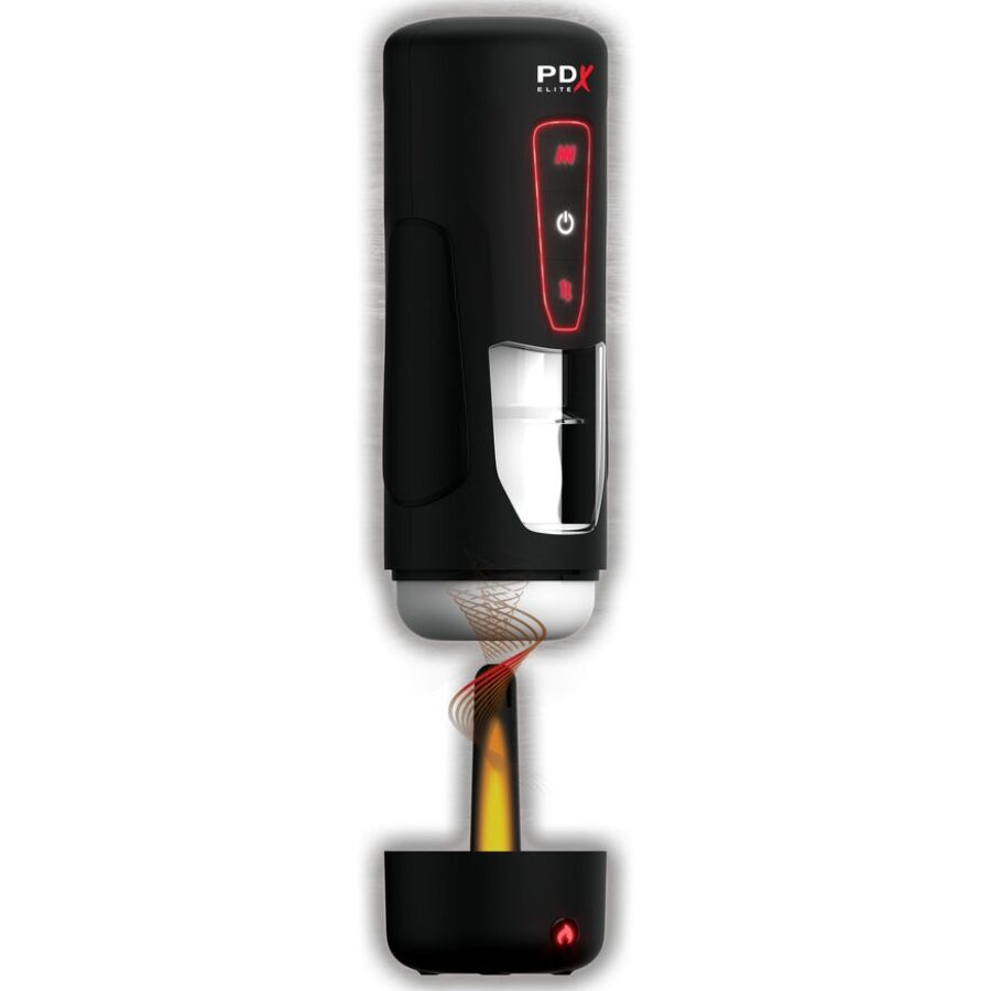 PDX ELITE - MILK ME HOTTER AUTOMATISCHER MASTURBATOR MIT STOSS- UND WÄRMEFUNKTION VIBRATION