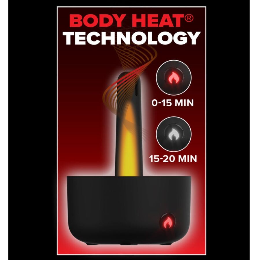 PDX ELITE - MILK ME HOTTER AUTOMATISCHER MASTURBATOR MIT STOSS- UND WÄRMEFUNKTION VIBRATION