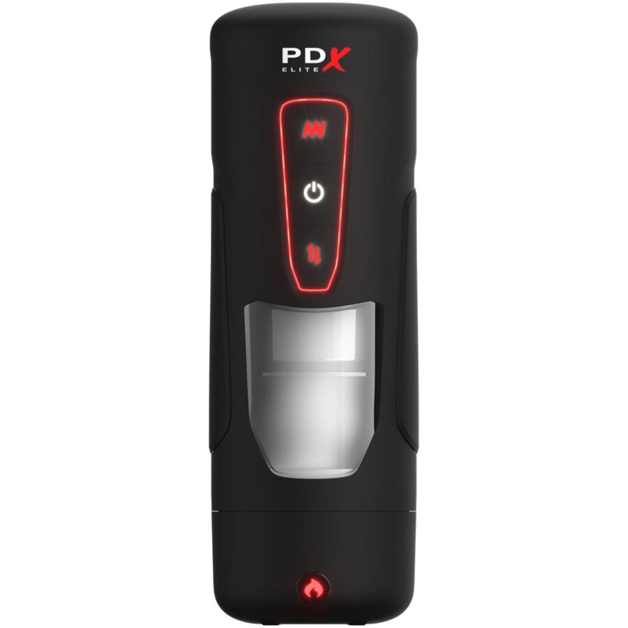 PDX ELITE - MILK ME HOTTER AUTOMATISCHER MASTURBATOR MIT STOSS- UND WÄRMEFUNKTION VIBRATION