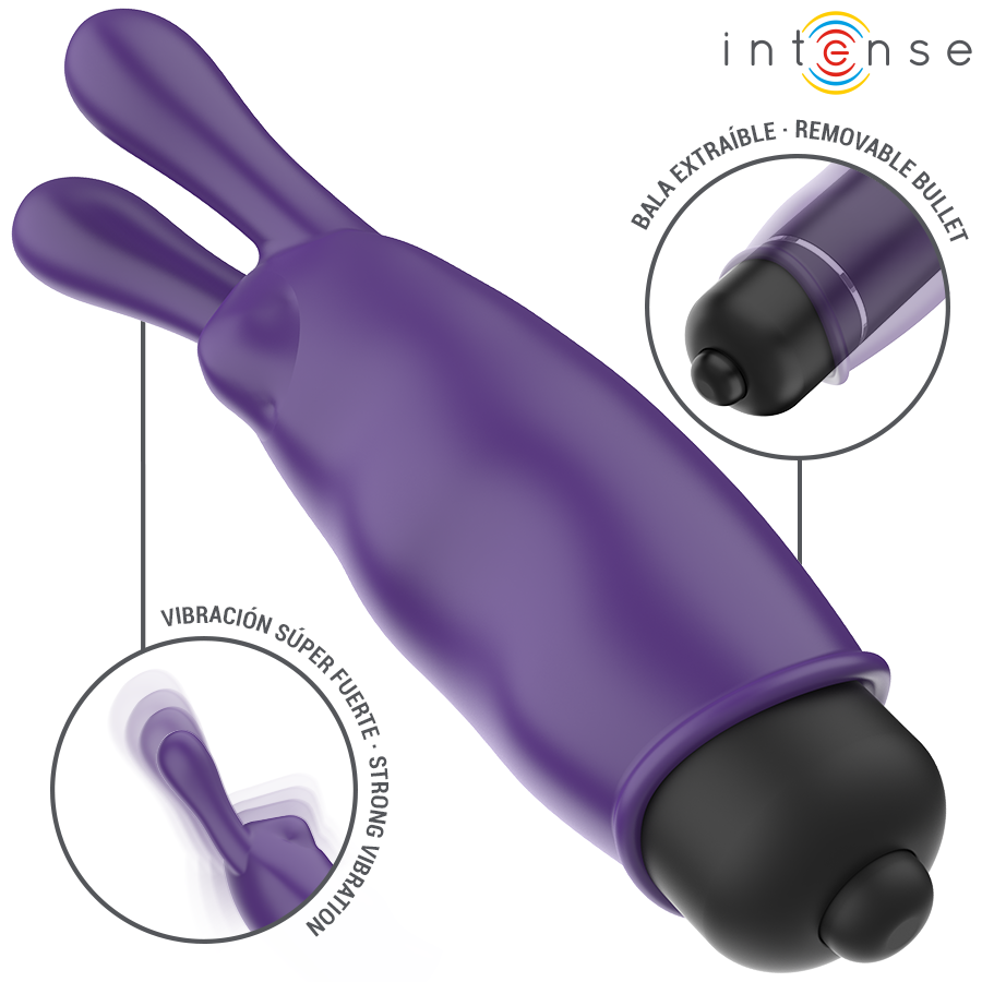INTENSE - MYSTIC PURPLE VIBRIERENDER BULLET 8,7 X 2,4 CM
