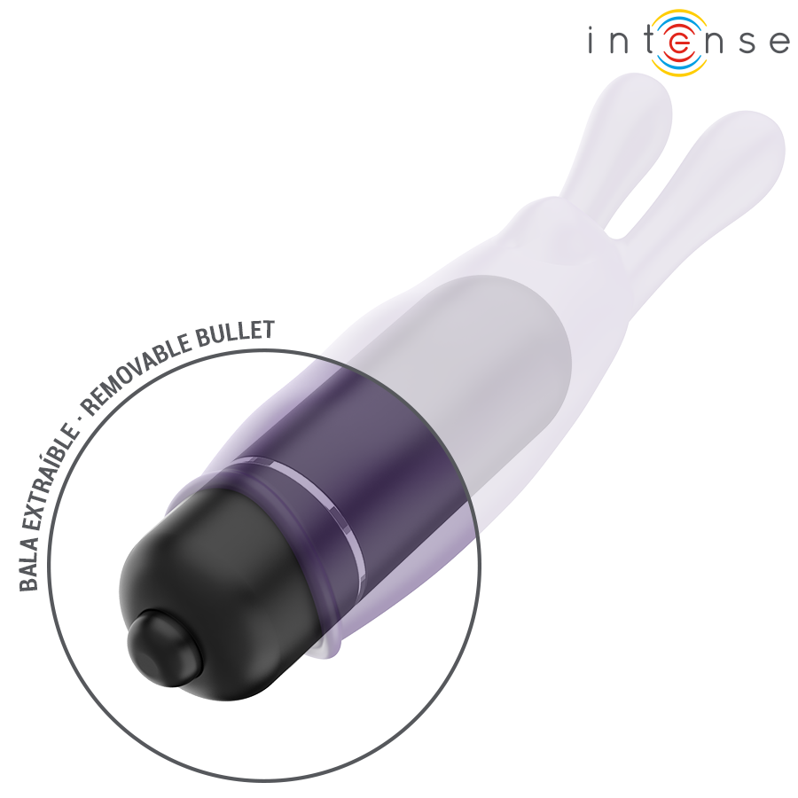 INTENSE - MYSTIC PURPLE VIBRIERENDER BULLET 8,7 X 2,4 CM