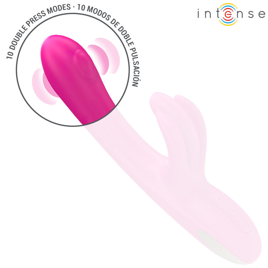 INTENSE - BRITNEY MULTIFUNCTION RABBIT Sensory Device 23 CM PINK
