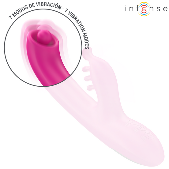 INTENSE - CHRISTINA MULTIFUNCTION RABBIT Sensory Device 22.5 CM PINK