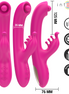 INTENSE - CHRISTINA MULTIFUNCTION RABBIT Sensory Device 22.5 CM PINK