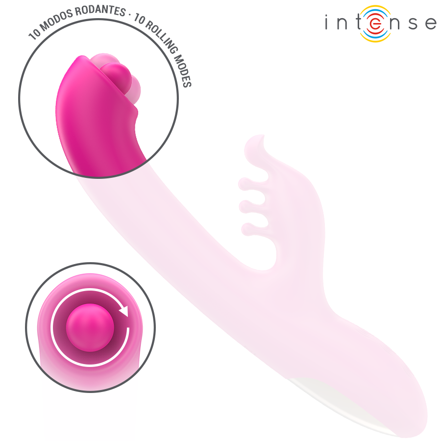 INTENSE - CHRISTINA MULTIFUNCTION RABBIT Sensory Device 22.5 CM PINK