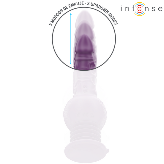 INTENSE - TATUM MULTIFUNCTION Sensory Device WITH UP AND DOWN VIBRATION 24 CM PURPLE