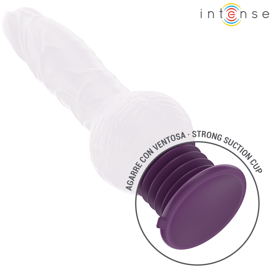 INTENSE - TATUM MULTIFUNCTION Sensory Device WITH UP AND DOWN VIBRATION 24 CM PURPLE