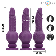 INTENSE - TATUM MULTIFUNCTION Sensory Device WITH UP AND DOWN VIBRATION 24 CM PURPLE