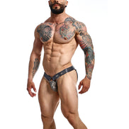MOB – DNGEON SNAP JOCKSTRAP GRAU EINHEITSGRÖSSE