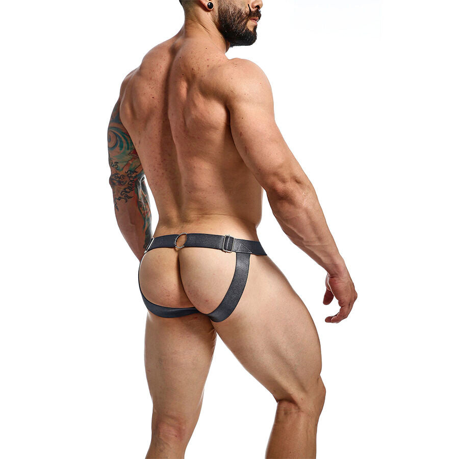MOB – DNGEON SNAP JOCKSTRAP GRAU EINHEITSGRÖSSE